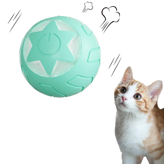 AutoMove LED Cat Play Ball